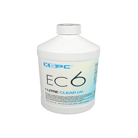 XSPC EC6 High Performance Premix PC Coolant, Translucent, 1000 mL, Clear UV