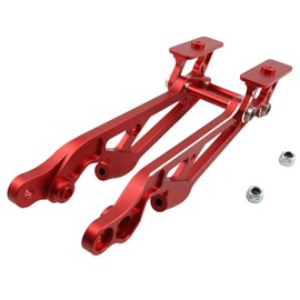 CNC Aluminum Rear Wing Mount Compatible with Arrma 1/8 Kraton, Notorious, Outcast, Talion, Typhon 6S BLX – Red T6 Alloy Upgrade, Replaces AR320347