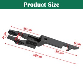 Fire Alarm Test Key, 8 Pcs Call Point Test Key, Fire Call Point Key, Emergency Door Release Key for Use with All Versions of Call Points (Black and White)
