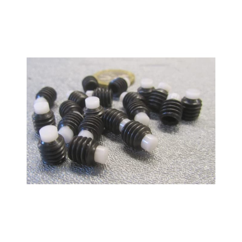 Black Oxide Finish Alloy Steel Nylon Tip Set Screw 5/16"-18