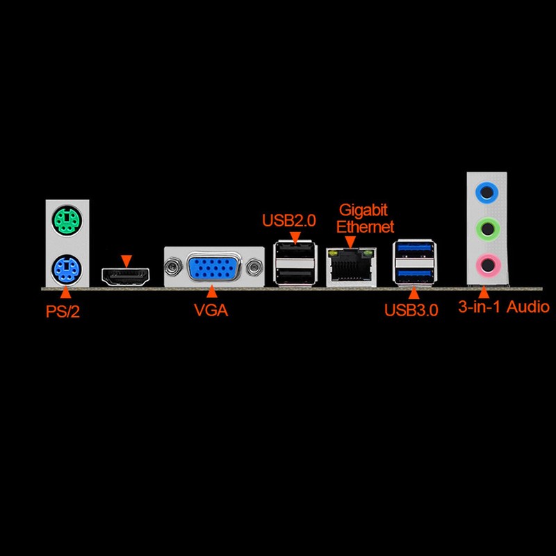 H61M K Computer Motherboard DDR3 Memory for Intel Socket LGA1155
