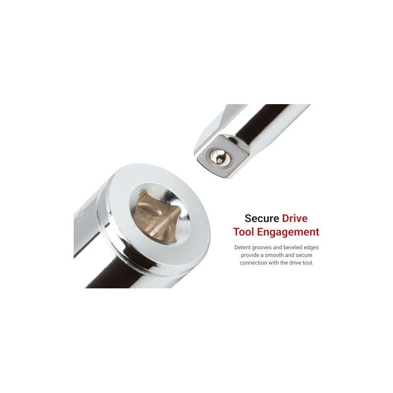 TEKTON 3/8 Inch Drive x 24 mm Shallow 6-Point Socket