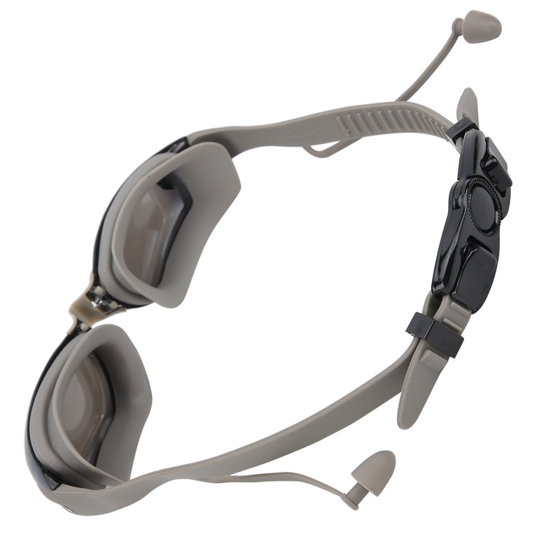 Waterproof Anti Fog Swimming Goggles Electroplating AntiUV Glasses with Earplug