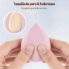 8kit De Esponja Para Maquillaje Con Brochas Kabuki Para Base