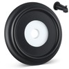 Dreyoo Metal Tub Spout Cover Ring with Foam Gasket, Black