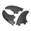 3Pcs Surfboard Fins PVC Quick Release Replacement Tri Fin Set