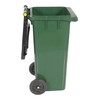 32 Gallon Poly Trash Can Green