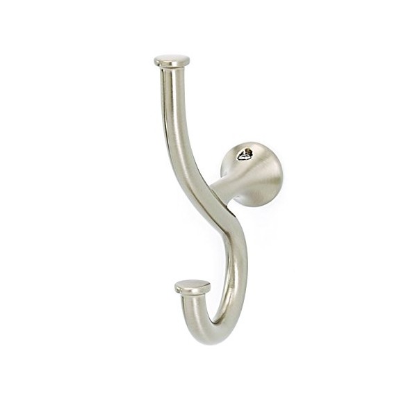 Alno SPA 1 Wall Mounted Robe Hook Finish: Satin Nickel