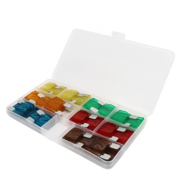 24Pcs Automotive Fuse Assortment Kit with Storage Box Zinc Alloy 20A 30A 40A 50A 60A 70A Car Fuse Set