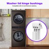 MEF62462103 Washer Lid Hinge Replacement LG Washing Machine Hinge MEF63582002