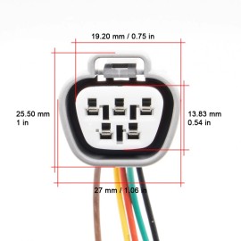 AvtoDonor Windshield wiper motor connector Toyota Yaris. 2006-2010. Front. 85110-0D080