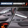 TOYCIDFG Door Inner Handle Lock Frame Cover Trim Compatible with