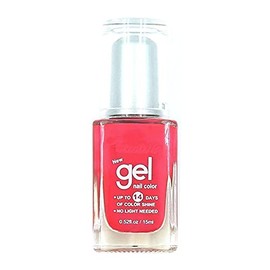 Gel Nail Polish, Glossy Shine Finish - Coral