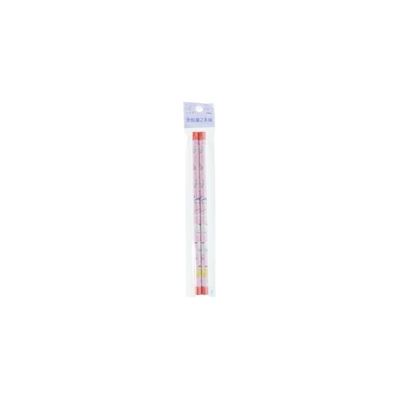 Sanrio Characters Pen Pencil Red Pencil, Set of 2