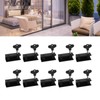 10 Set Window Lock 2 Holes Sliding Door Stopper High