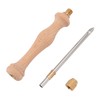 Punch Needle Tool Solid Wood Handle Adjustable 5mm 3.5mm 2.5mm