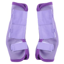 Pack of 4 Horse Gaiters, Breathable Fine Mesh Fly Gaiters for Horses, with Protection and Support Functions, Protection Against UV