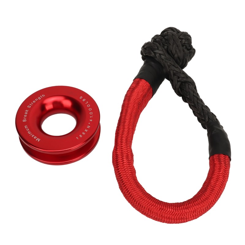 Rope Retention Pulley Rope Shackle Kit High Toughness for Off