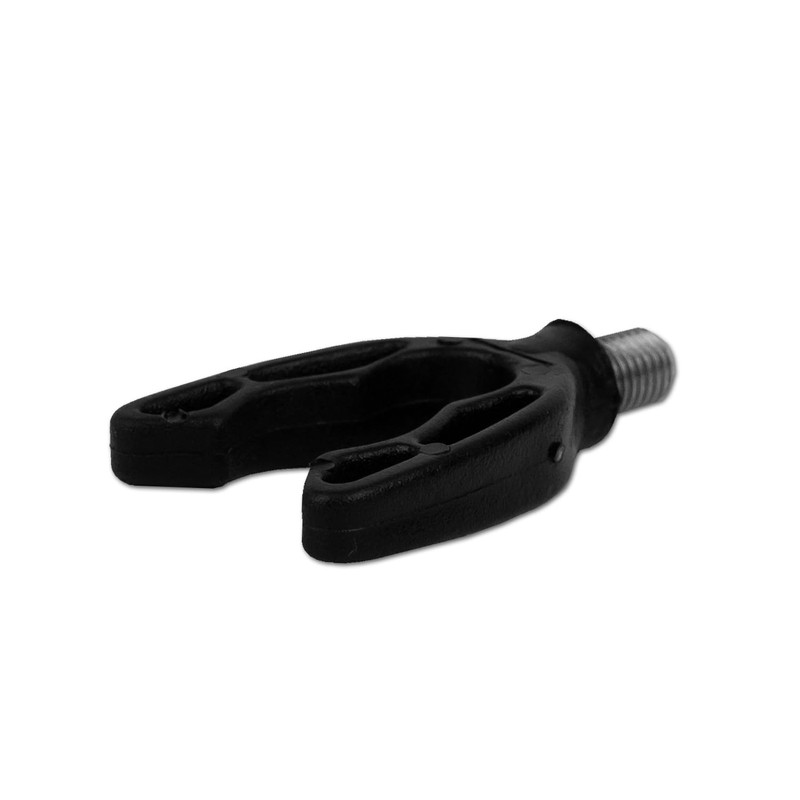 Duo Grip Rear Rod Rest Black