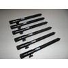 TMC 6 x Aluminium Bank Sticks 20-35 cm's. Rod Rests,
