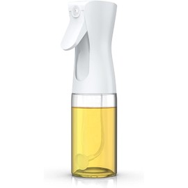 Oil Sprayer for Cooking - Olive Oil Sprayer - 200ml Glass Oil Spray Bottle in Air Fryer Accessories - Oil Dispenser for Kitchen,Air Fryer, Salad, Baking, BBQ