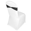 Kipzy Spandex Chair Sashes, Bow Sash Elastic Chair Bands, Ties