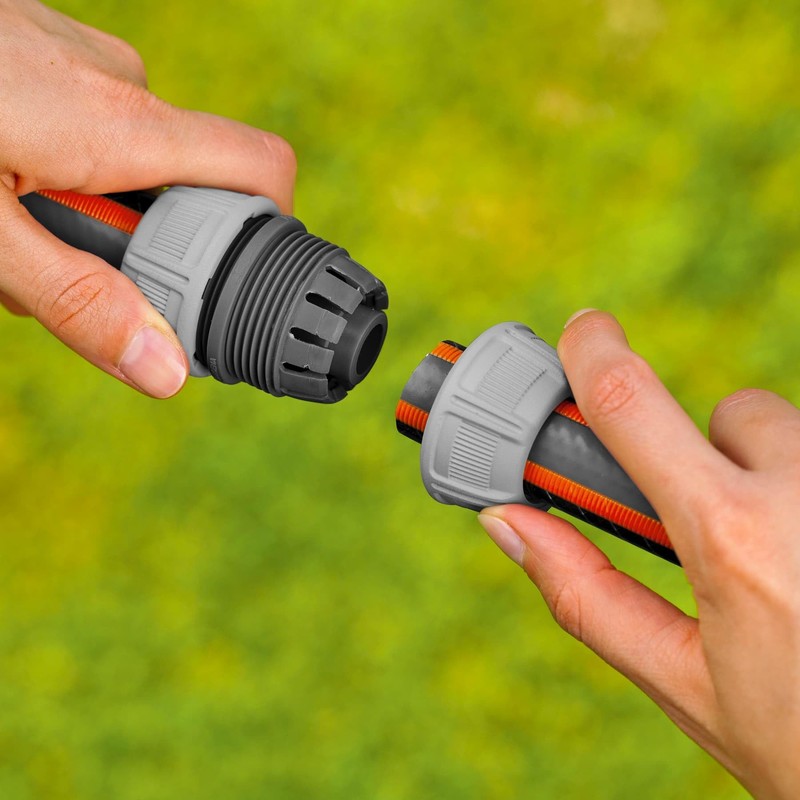 GARDENA Reparator 19 mm (18233-20) Hose Piece, Grey