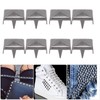 100 pieces 9 mm square rivets, pyramid shaped dot rivet