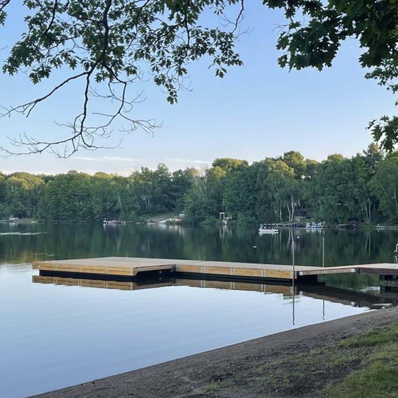 TPSHKE Dock Hardware 3" Galvanized Dock Pipe Leg Holder/Sleeve，Galvanized (1