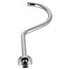 17in Shower Pipe Extension Brushed Stainless Steel S Shaped NPT