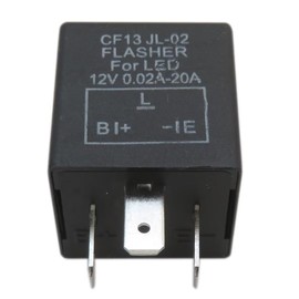 3-Pin CF13 JL-02 Adjustable LED Flasher Relay for Turn Signal Light Hyper Flash Fix Replacement for 2015 Honda Pilot EX Sport Utility 4-Door