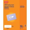 Staples White Mailing Labels for Laser Printers, 1 x 2.62