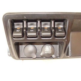 Fits The Jeep® 1997-2006 TJ/LJ Rocker Switch- Zombie Lights Logo