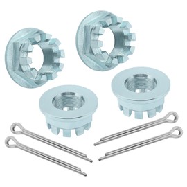 JAVIK Axle Nuts Front&Rear for Honda Rancher 420 Foreman 500 520 Rubicon 500 520 Pioneer 500 520 700 2014-2024 Talon 1000 Pioneer 1000 2016-2021 Big Red 700 MUV700 2009-2013