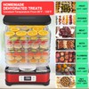 COOCHEER Food Dehydrator Machine, 400W 8 Trays Dehydrators for Food