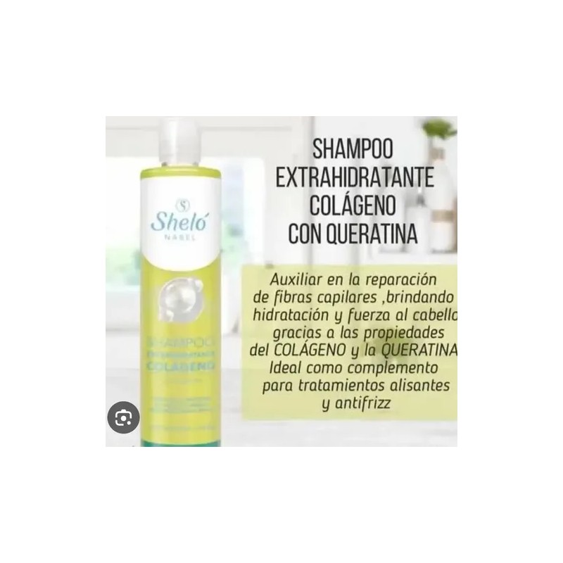 Shampoo Extra Hidratante Colágeno Shelo Nabel