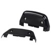 SHMT Black Passenger Footboard Covers for Harley Touring Road Glide