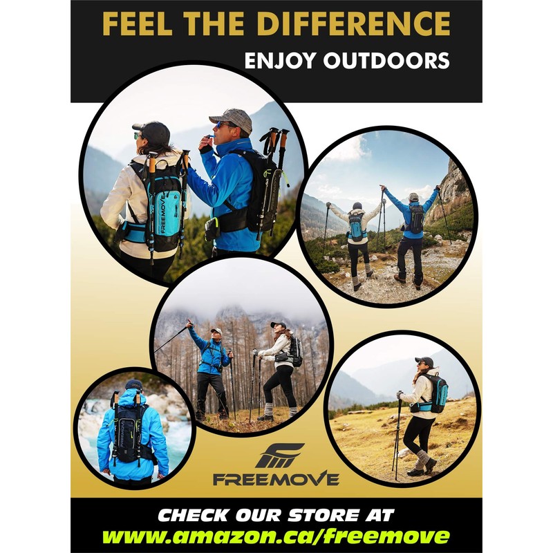 Trekking Poles Rubber Tips Replacements - 4 Pack Extra Durable