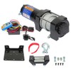 ROADFAR 3500LBS 12V Electric Winch 5.3mm*10m Steel Cable Rope ATV