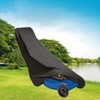 Bestlivings Lawnmower Tarpaulin (200D) with Pull Cord, Weatherproof Cover to