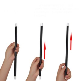 MOMOMAGE 1 Pc Magic Stick Rod Pop up Magic Tricks Self Rising Close up Magic Cane Rise Magic Mentalism Illusion Gimmick Props