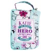 History and Heraldry Katie Became A Hero Mint Green Floral