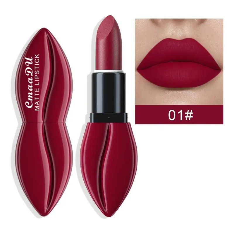 Cmaadu 6 Labiales Mate Fáciles De Aplicar Y Humectantes