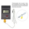 sourcing map 15pcs K Type Thermocouple Mini Connector Temperature Sensor