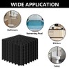 30 Pack Drainage Interlocking Tiles, 12”x12” Modular Interlocking Floor Tiles