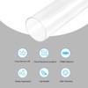 Recogwood 2 x Clear Rigid Round Acrylic Tube 86mm Internal