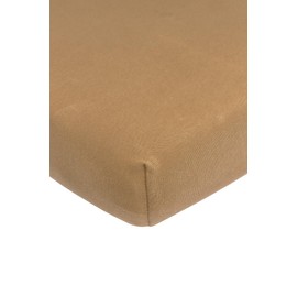 Meyco Home Basic Jersey Plain Fitted Sheet for 1 Person (Flat Sheet with Soft Jersey Quality, Made of 100% Cotton, thanks to All-Round Elastic, Breathable, Dimensions: 120 x 200 cm),