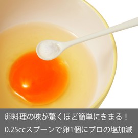 0.25cc (min) x 10 Takayama Mini Measuring Spoons, Convenient for Egg Cooking (Salt Approx. 0.009 oz (0.25 g), 0.25 ml Condiment Spoon, Mustard Spoon