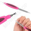 Nail file, DIY cuticle removal, trimming, filing, nail buffer / 손톱 가는거 줄 셀프 큐티클 제거 정리 다듬기 야스리 네일버퍼