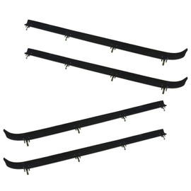 Front Door Weatherstrip Seal Kit Compatible with 1987-1996 Ford Bronco F-150 1987-1997 F-250 1997 F-250 HD F-350